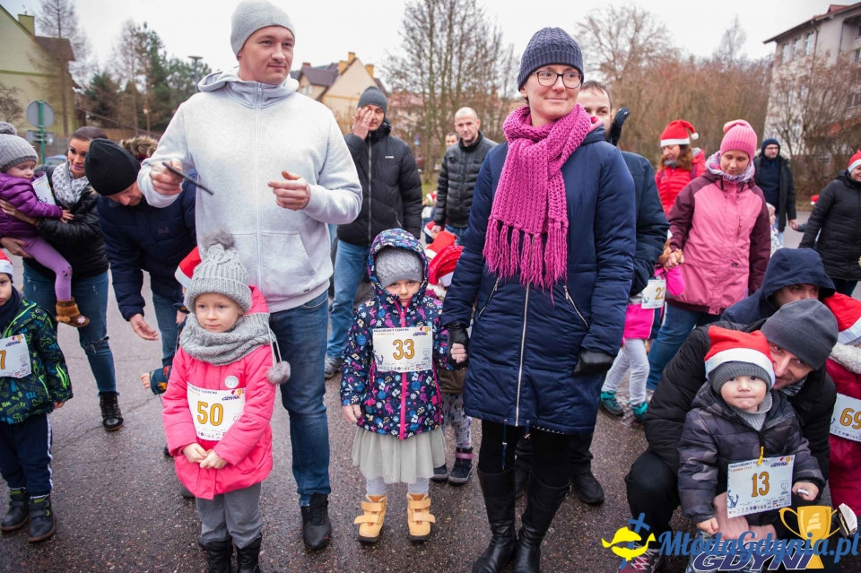 Biegi Mikołajkowe na Dąbrowie 2019
