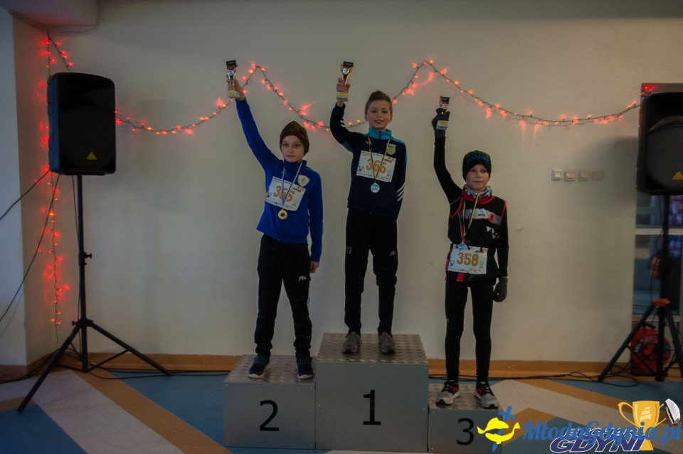 Biegi Mikołajkowe na Dąbrowie 2019