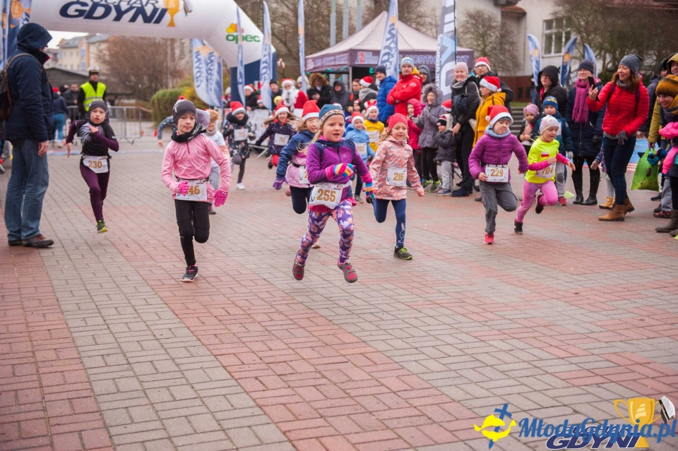 Biegi Mikołajkowe na Dąbrowie 2019