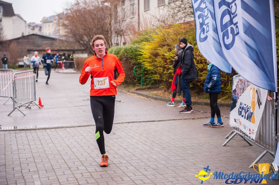 Biegi Mikołajkowe na Dąbrowie 2019