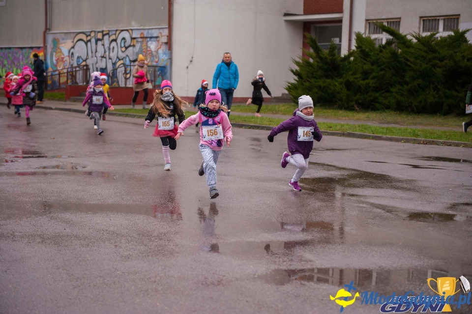 Biegi Mikołajkowe na Dąbrowie 2019