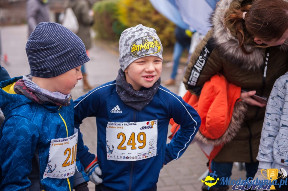 Biegi Mikołajkowe na Dąbrowie 2019