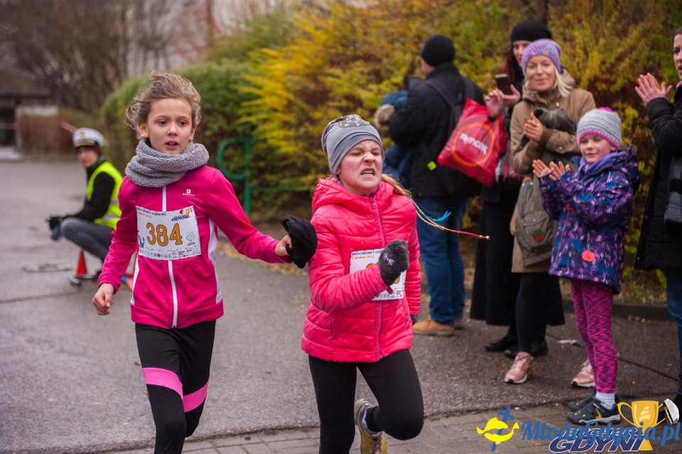 Biegi Mikołajkowe na Dąbrowie 2019