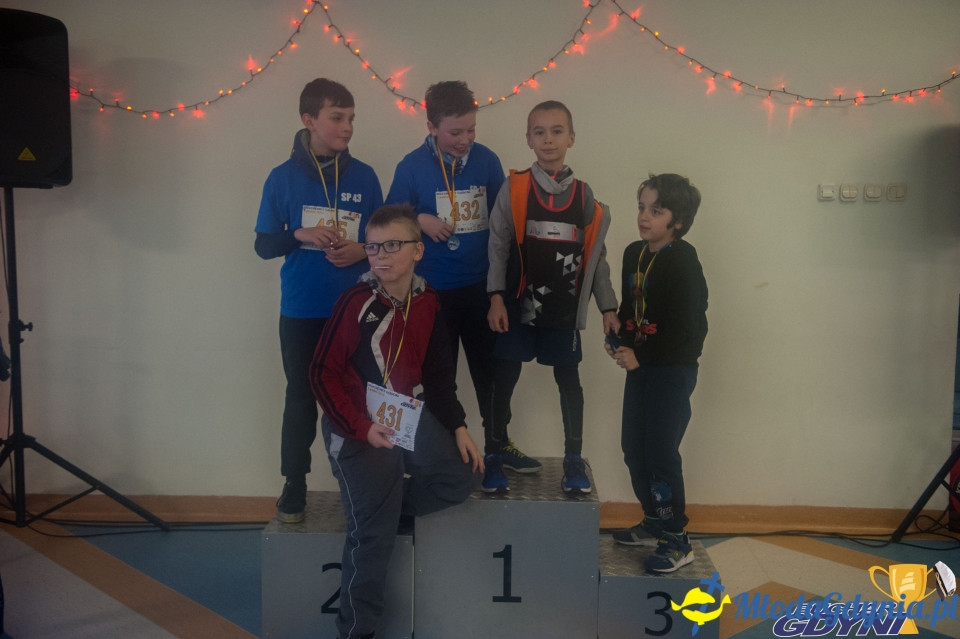 Biegi Mikołajkowe na Dąbrowie 2019