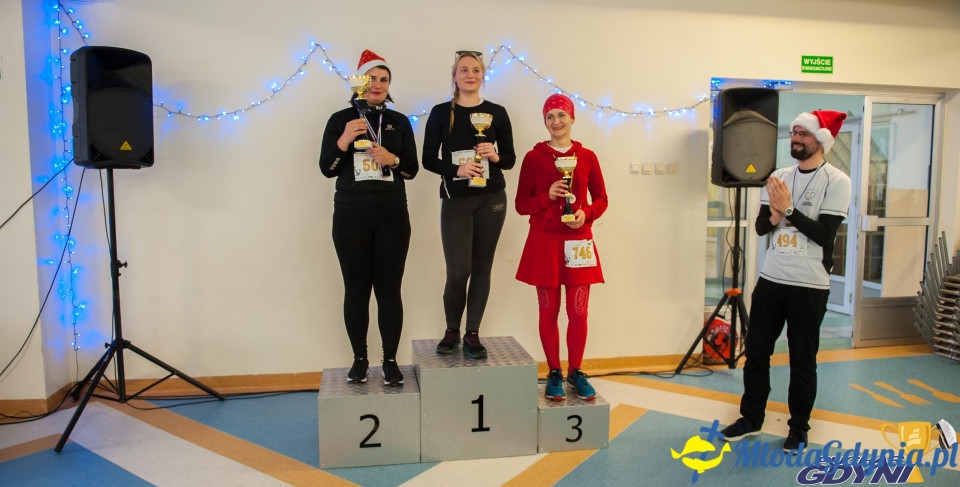 Biegi Mikołajkowe na Dąbrowie 2019