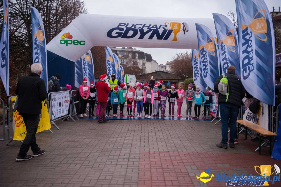 Biegi Mikołajkowe na Dąbrowie 2019