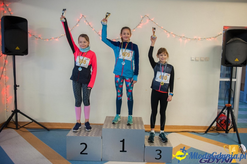 Biegi Mikołajkowe na Dąbrowie 2019