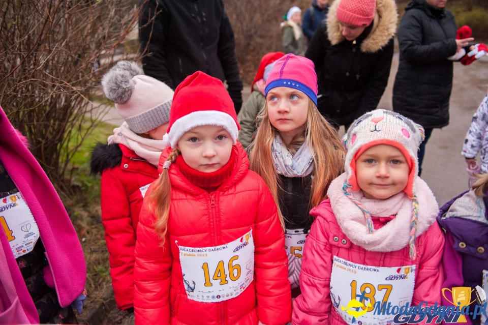 Biegi Mikołajkowe na Dąbrowie 2019