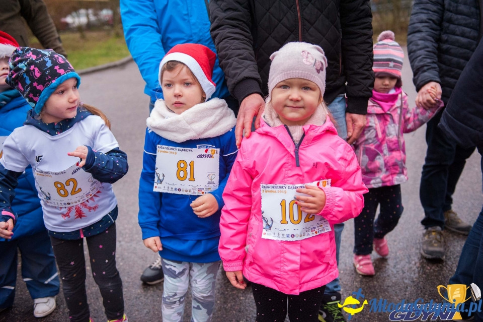 Biegi Mikołajkowe na Dąbrowie 2019