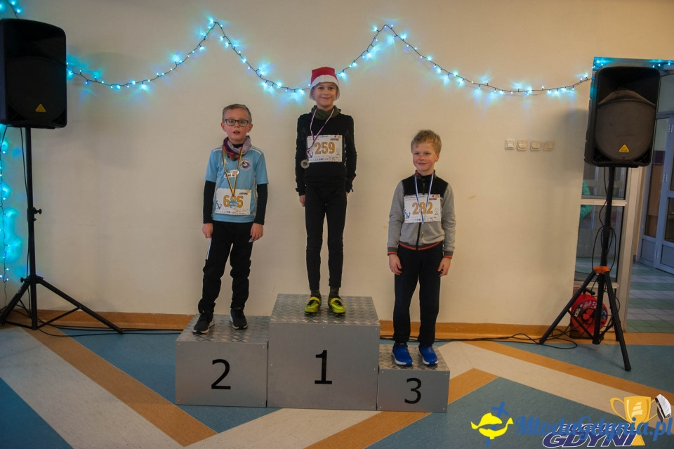 Biegi Mikołajkowe na Dąbrowie 2019