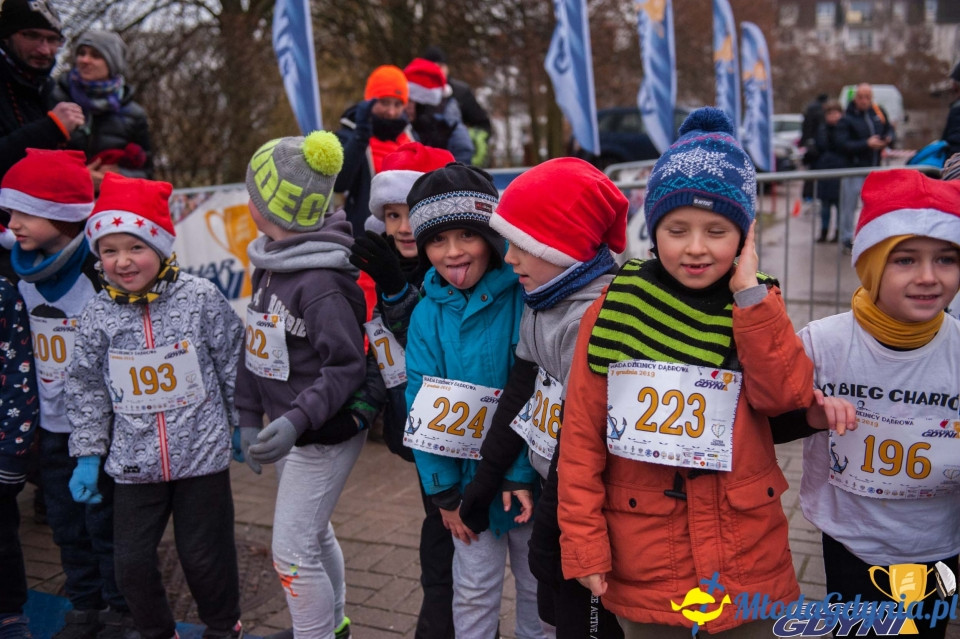 Biegi Mikołajkowe na Dąbrowie 2019