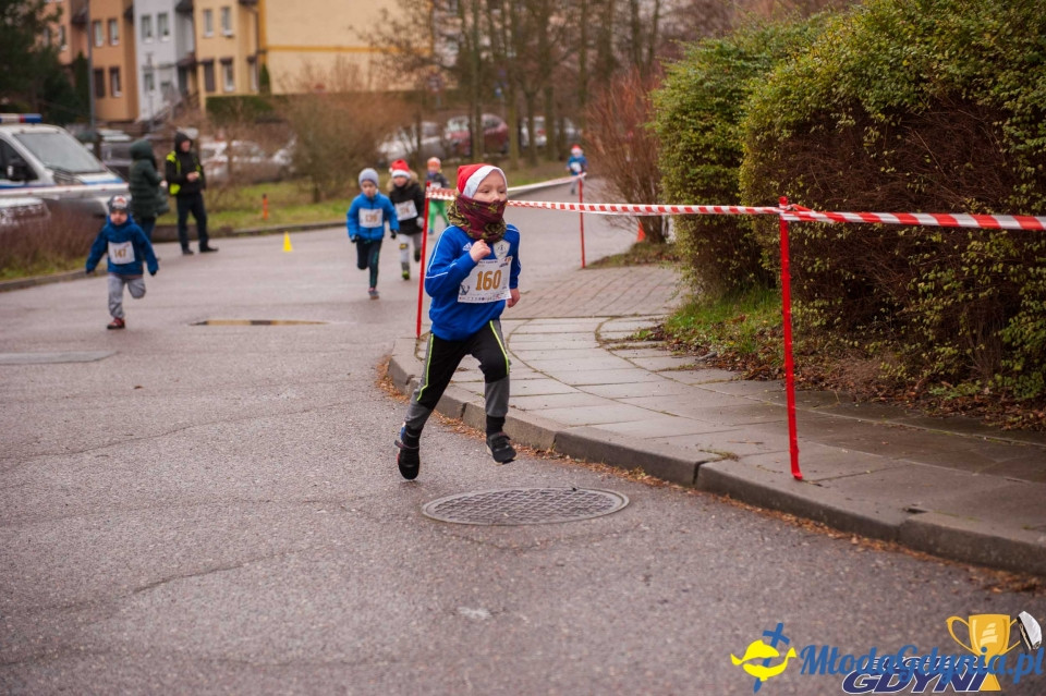 Biegi Mikołajkowe na Dąbrowie 2019