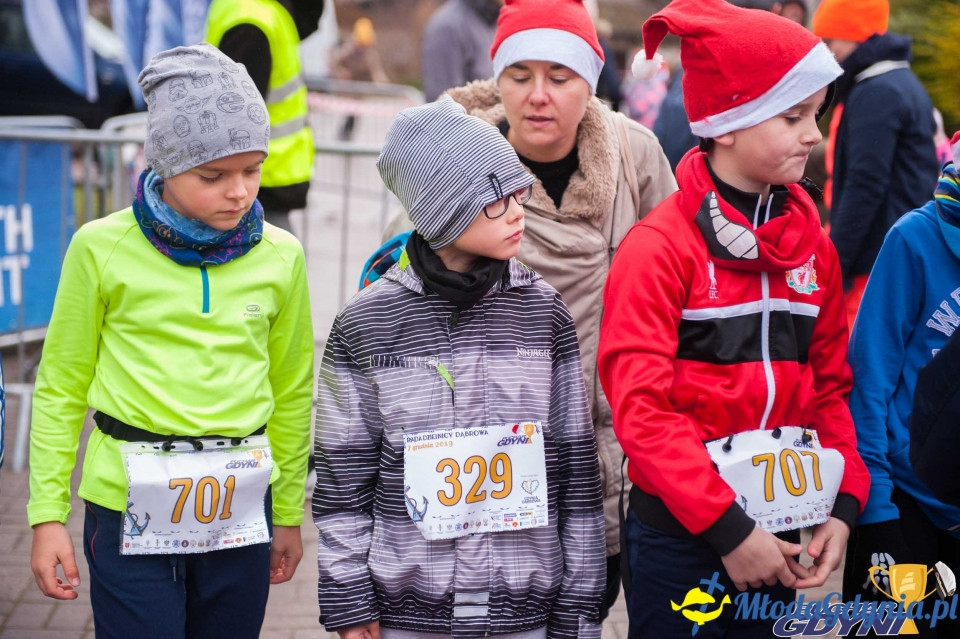 Biegi Mikołajkowe na Dąbrowie 2019