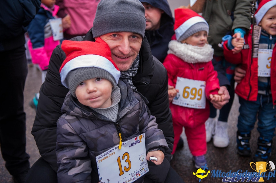 Biegi Mikołajkowe na Dąbrowie 2019
