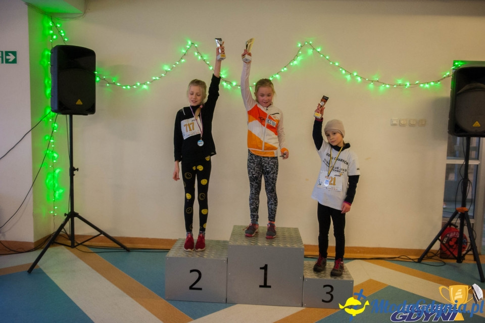 Biegi Mikołajkowe na Dąbrowie 2019