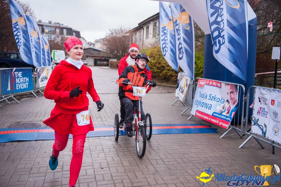 Biegi Mikołajkowe na Dąbrowie 2019