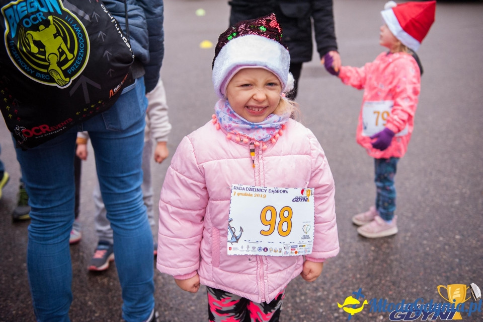 Biegi Mikołajkowe na Dąbrowie 2019