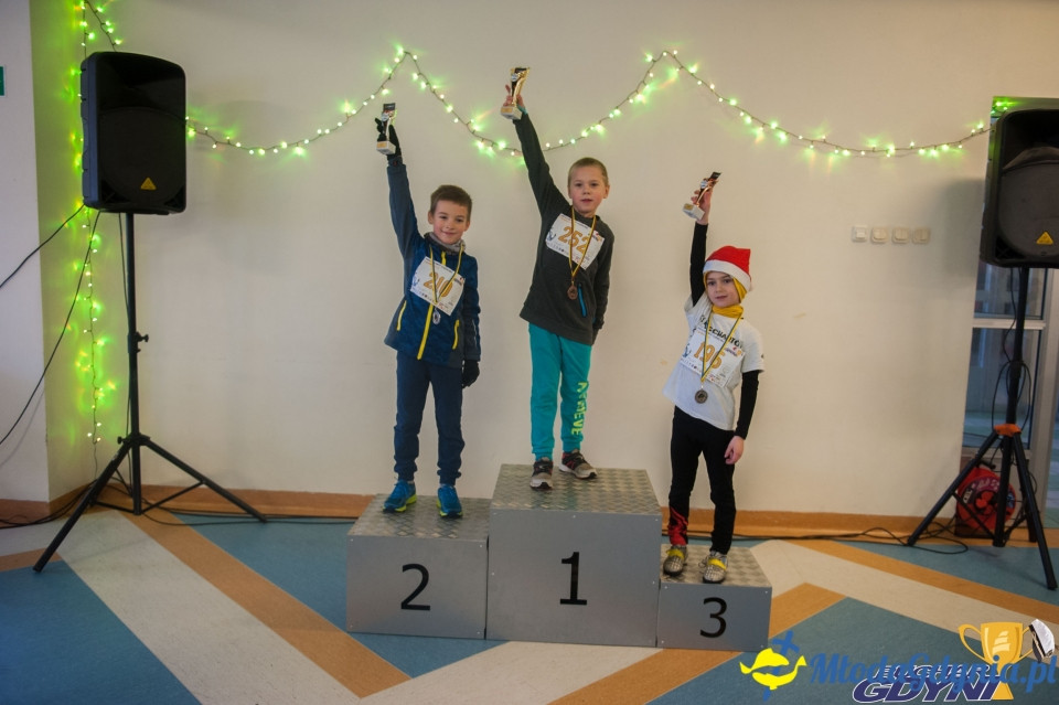 Biegi Mikołajkowe na Dąbrowie 2019