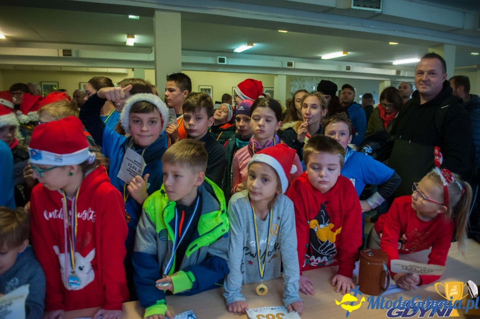 Biegi Mikołajkowe na Dąbrowie 2019