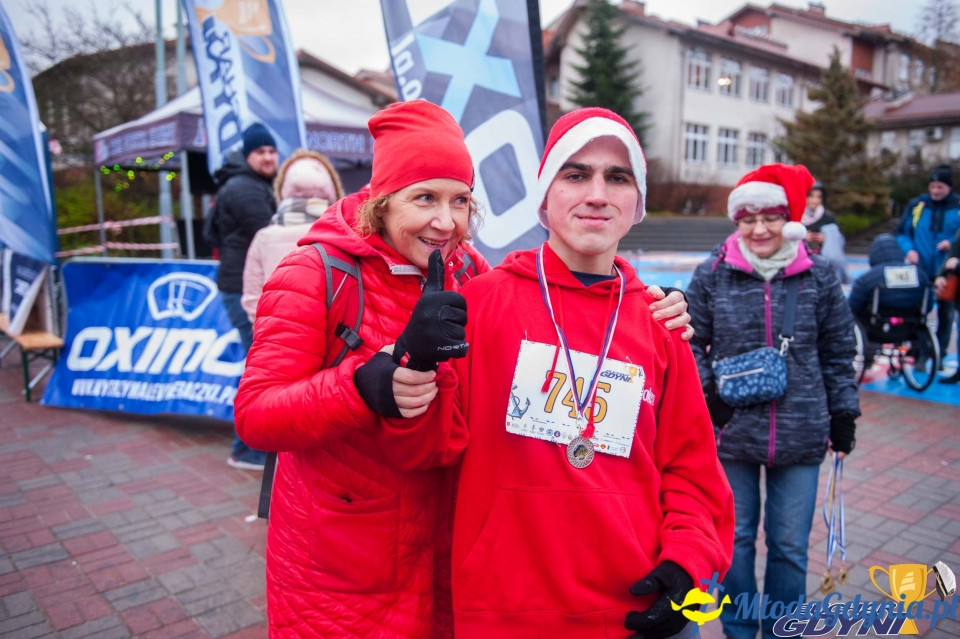 Biegi Mikołajkowe na Dąbrowie 2019