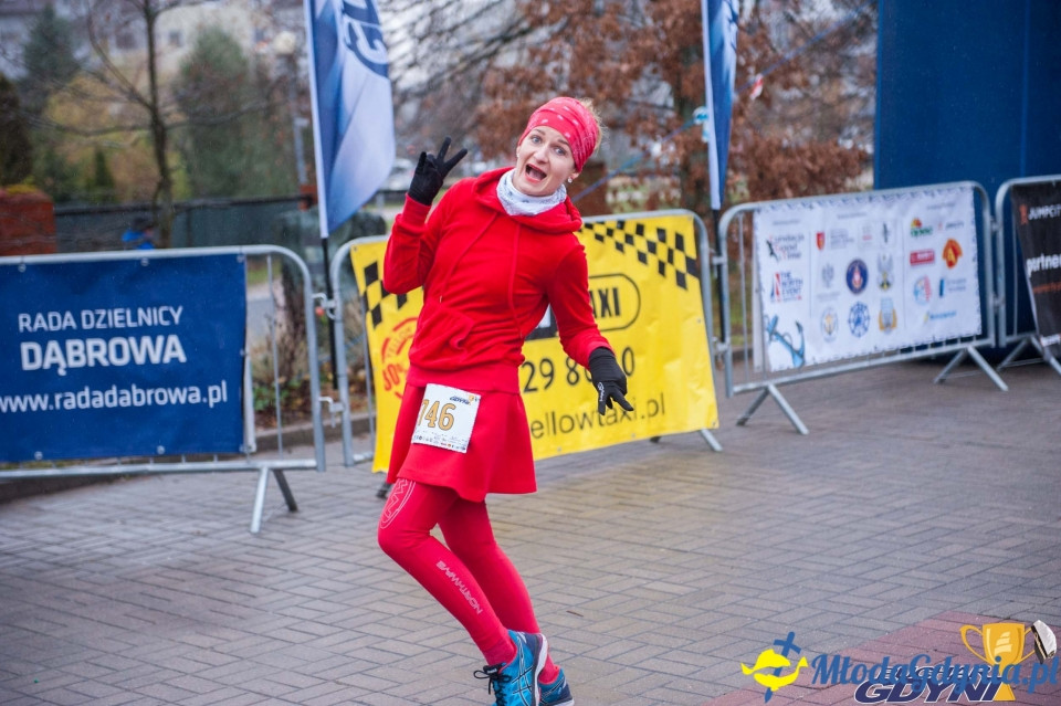 Biegi Mikołajkowe na Dąbrowie 2019