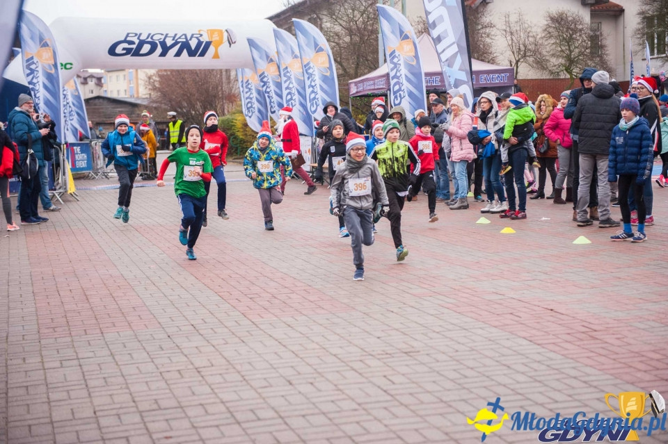 Biegi Mikołajkowe na Dąbrowie 2019