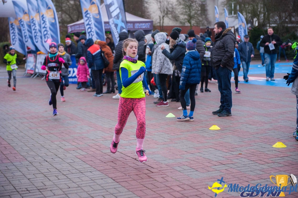 Biegi Mikołajkowe na Dąbrowie 2019