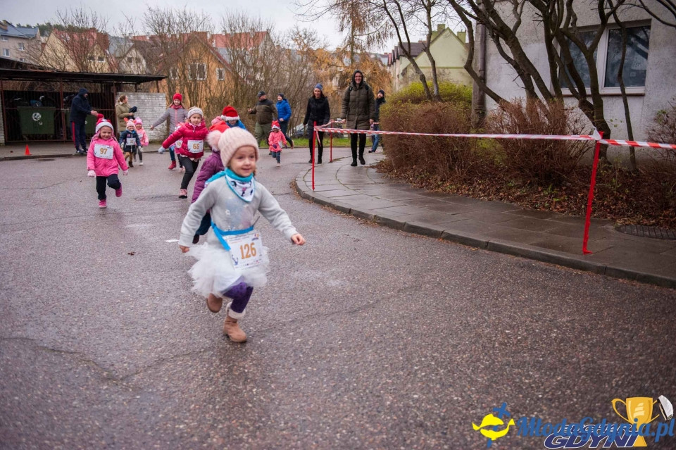 Biegi Mikołajkowe na Dąbrowie 2019
