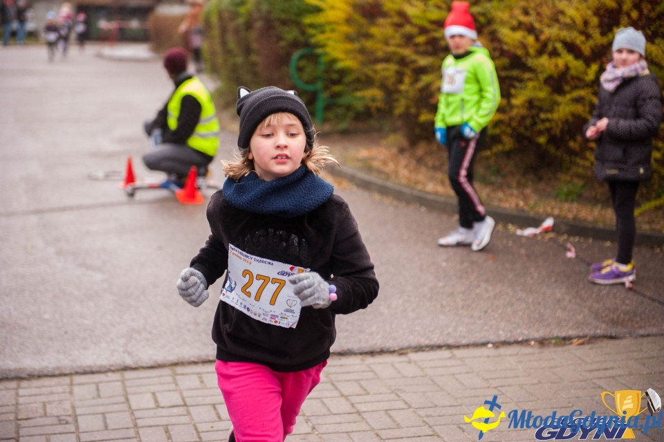 Biegi Mikołajkowe na Dąbrowie 2019