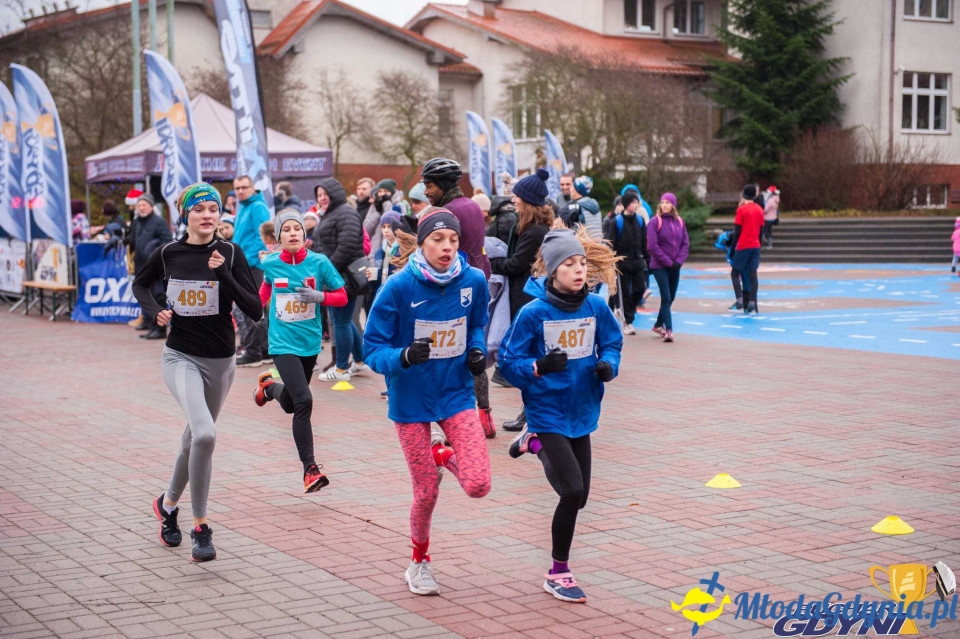 Biegi Mikołajkowe na Dąbrowie 2019