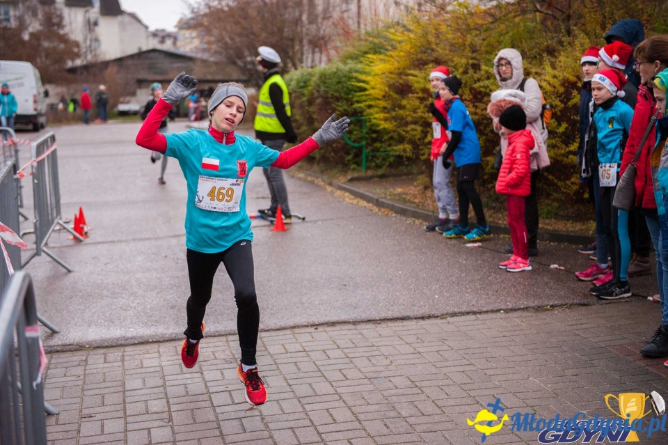 Biegi Mikołajkowe na Dąbrowie 2019