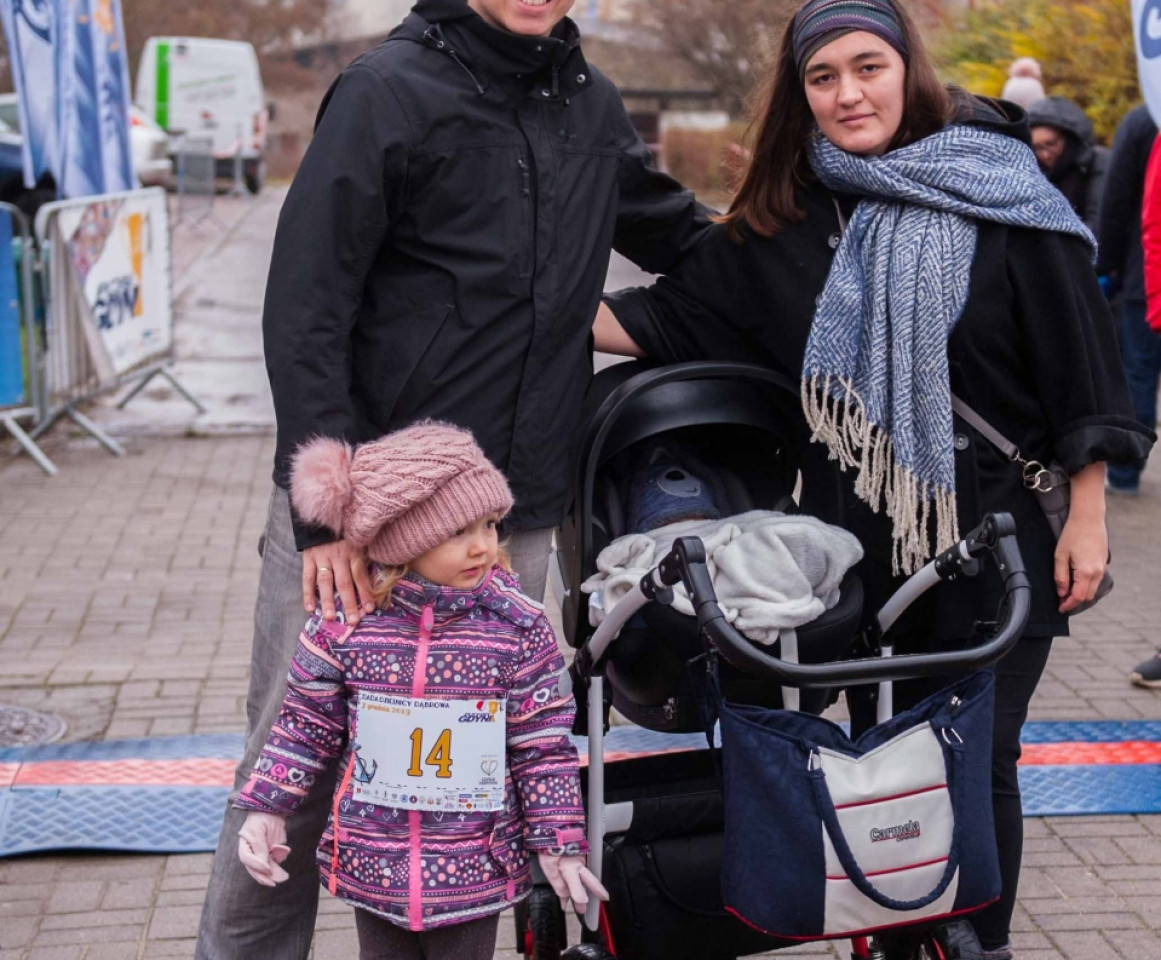 Biegi Mikołajkowe na Dąbrowie 2019