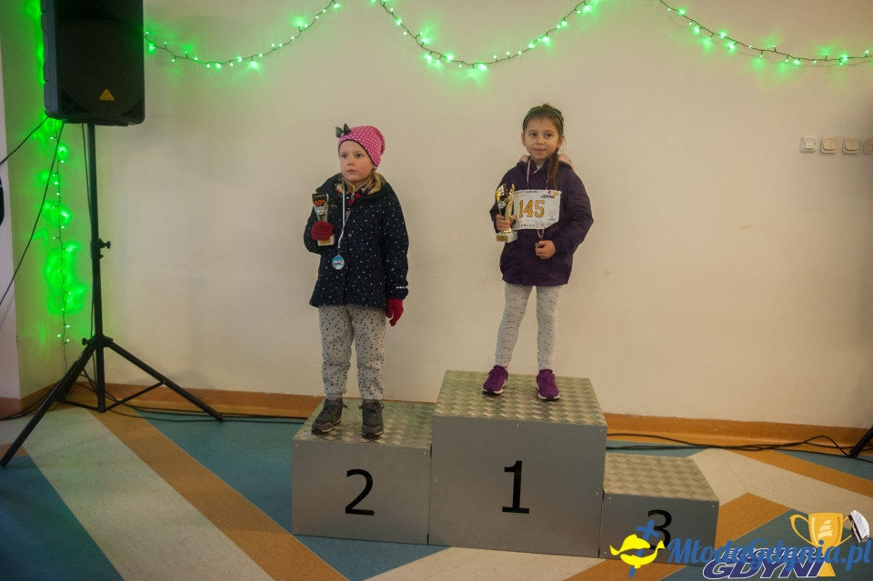 Biegi Mikołajkowe na Dąbrowie 2019