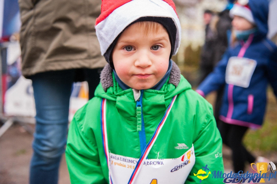 Biegi Mikołajkowe na Dąbrowie 2019