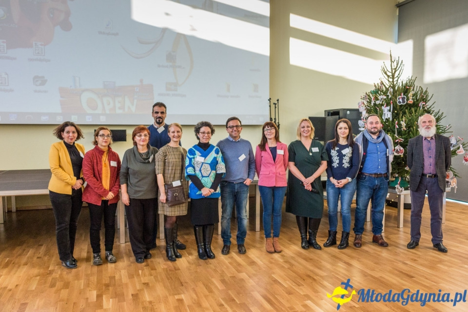 Plastyk - Erasmus +. dzień pierwszy