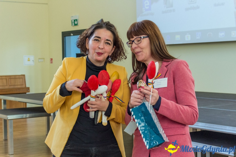 Plastyk - Erasmus +. dzień pierwszy