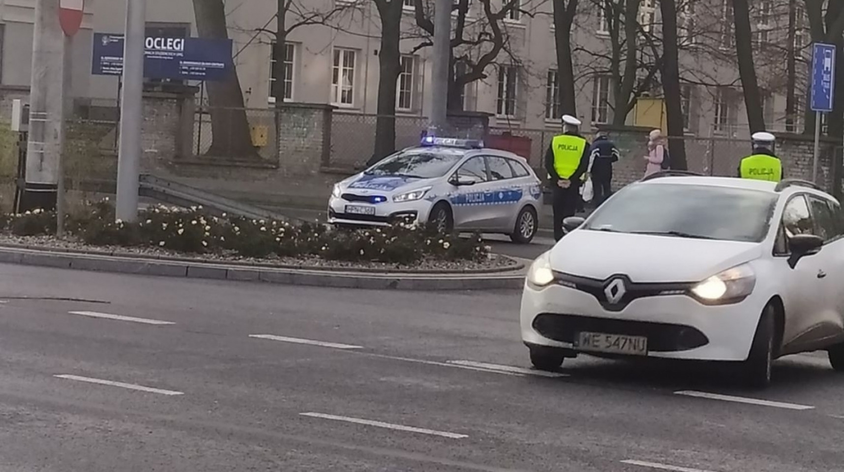 Niewybuch w Uniwersytecie Morskim