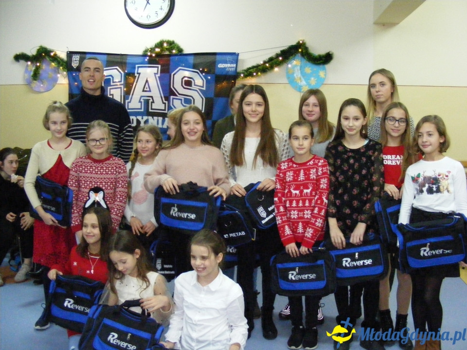 Gdyńska Akademia Siatkówki - spotkanie wigilijne 20.12.2019