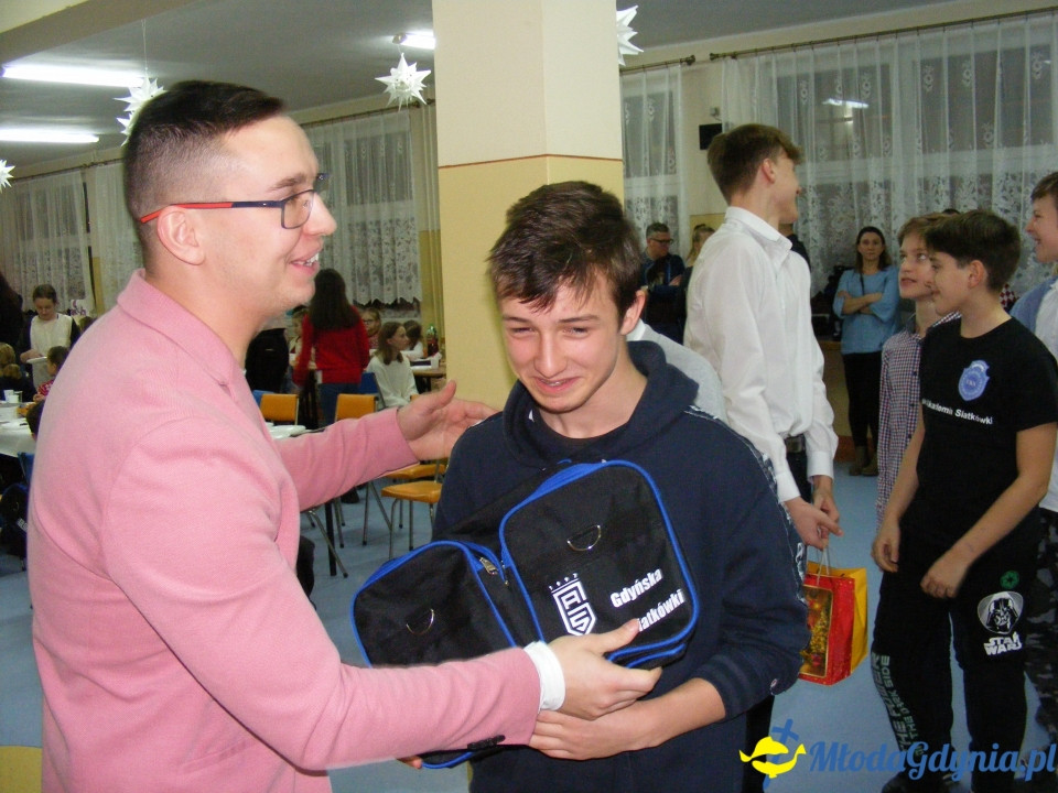 Gdyńska Akademia Siatkówki - spotkanie wigilijne 20.12.2019