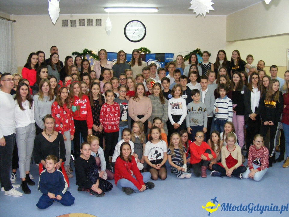 Gdyńska Akademia Siatkówki - spotkanie wigilijne 20.12.2019