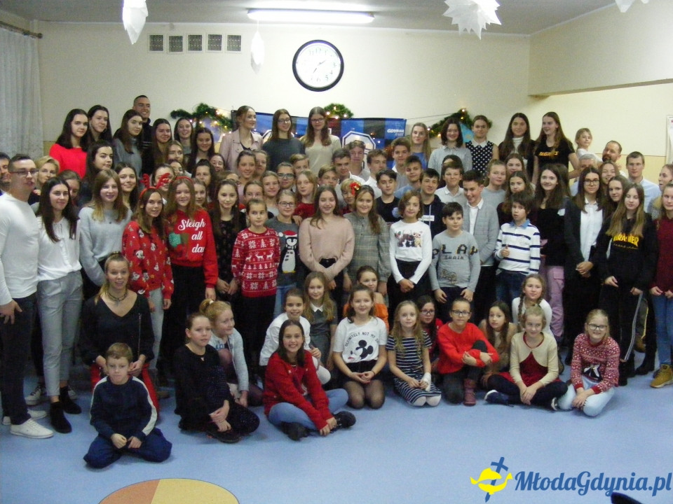 Gdyńska Akademia Siatkówki - spotkanie wigilijne 20.12.2019
