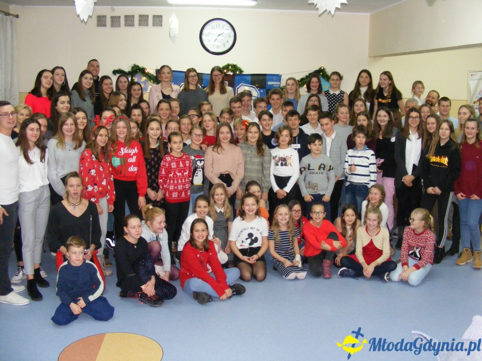Gdyńska Akademia Siatkówki - spotkanie wigilijne 20.12.2019