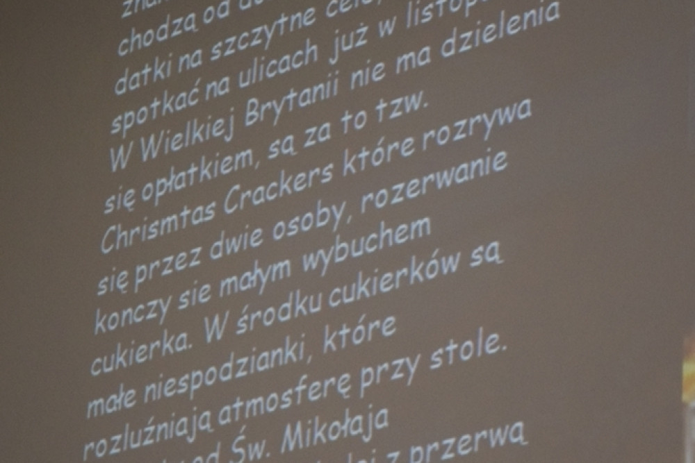 Święta w różnych krajach Europy w ZSAE - 05.12.2019r.