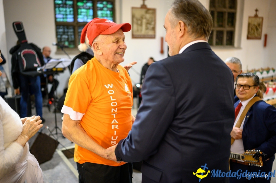 Gdyńska wigilia 2019 u Franciszkanów