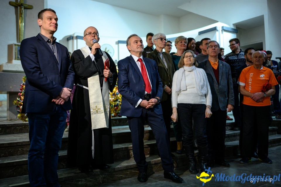Gdyńska wigilia 2019 u Franciszkanów