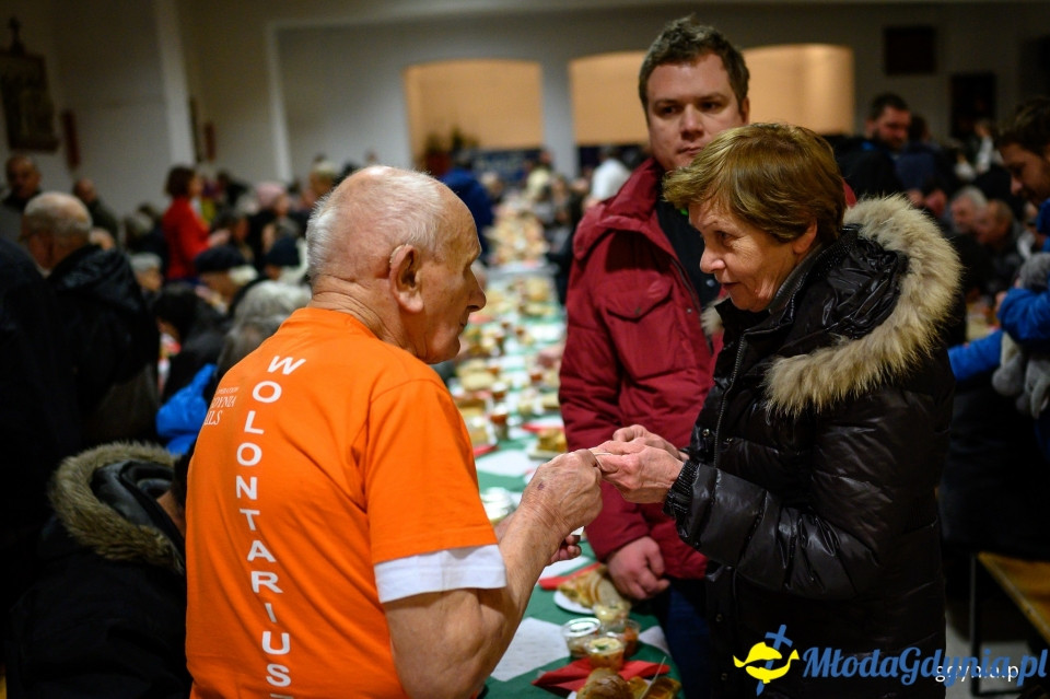 Gdyńska wigilia 2019 u Franciszkanów