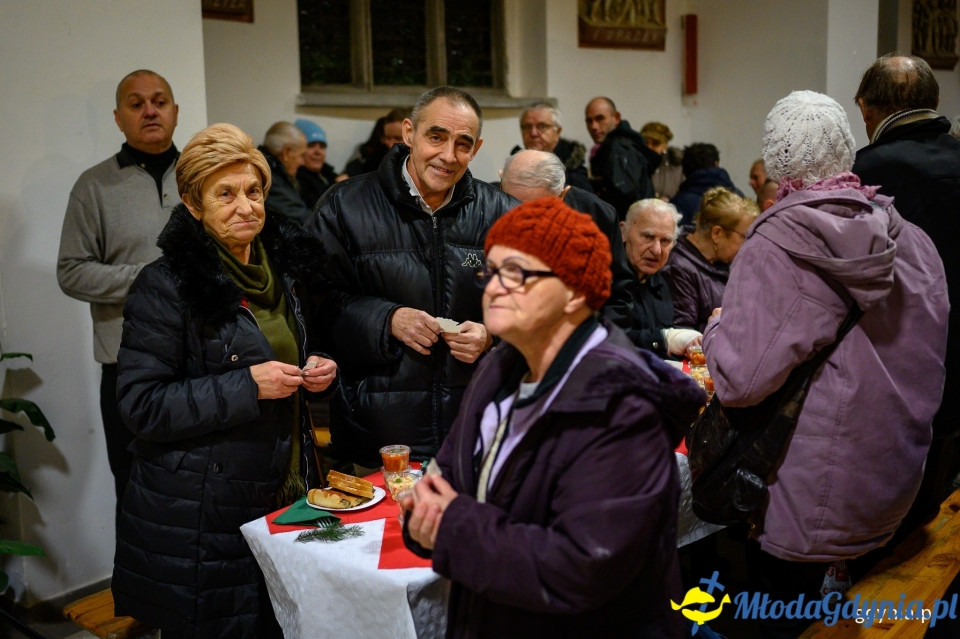 Gdyńska wigilia 2019 u Franciszkanów
