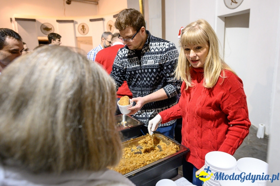 Gdyńska wigilia 2019 u Franciszkanów