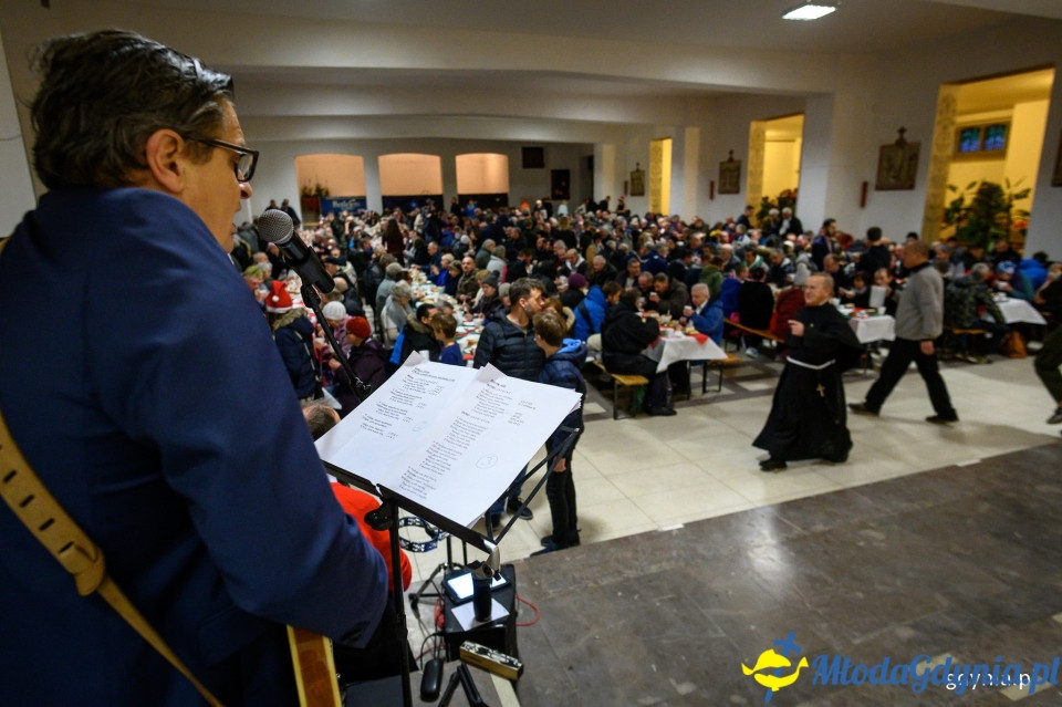 Gdyńska wigilia 2019 u Franciszkanów