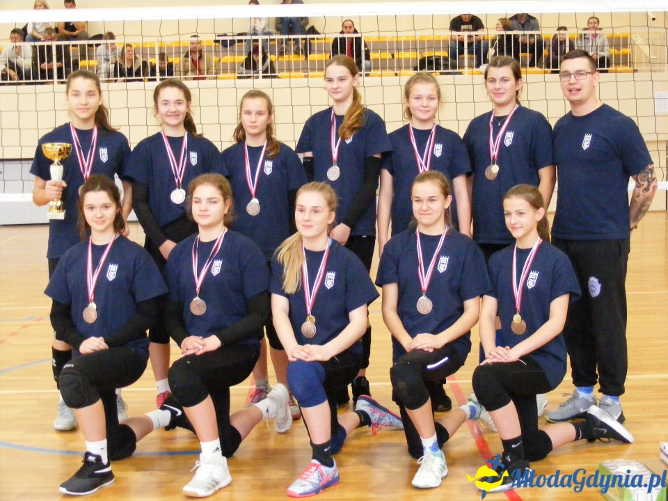 Ogólnopolskie Mistrzostwa Gdyni w Piłce Siatkowej Młodziczek 29.12.2019